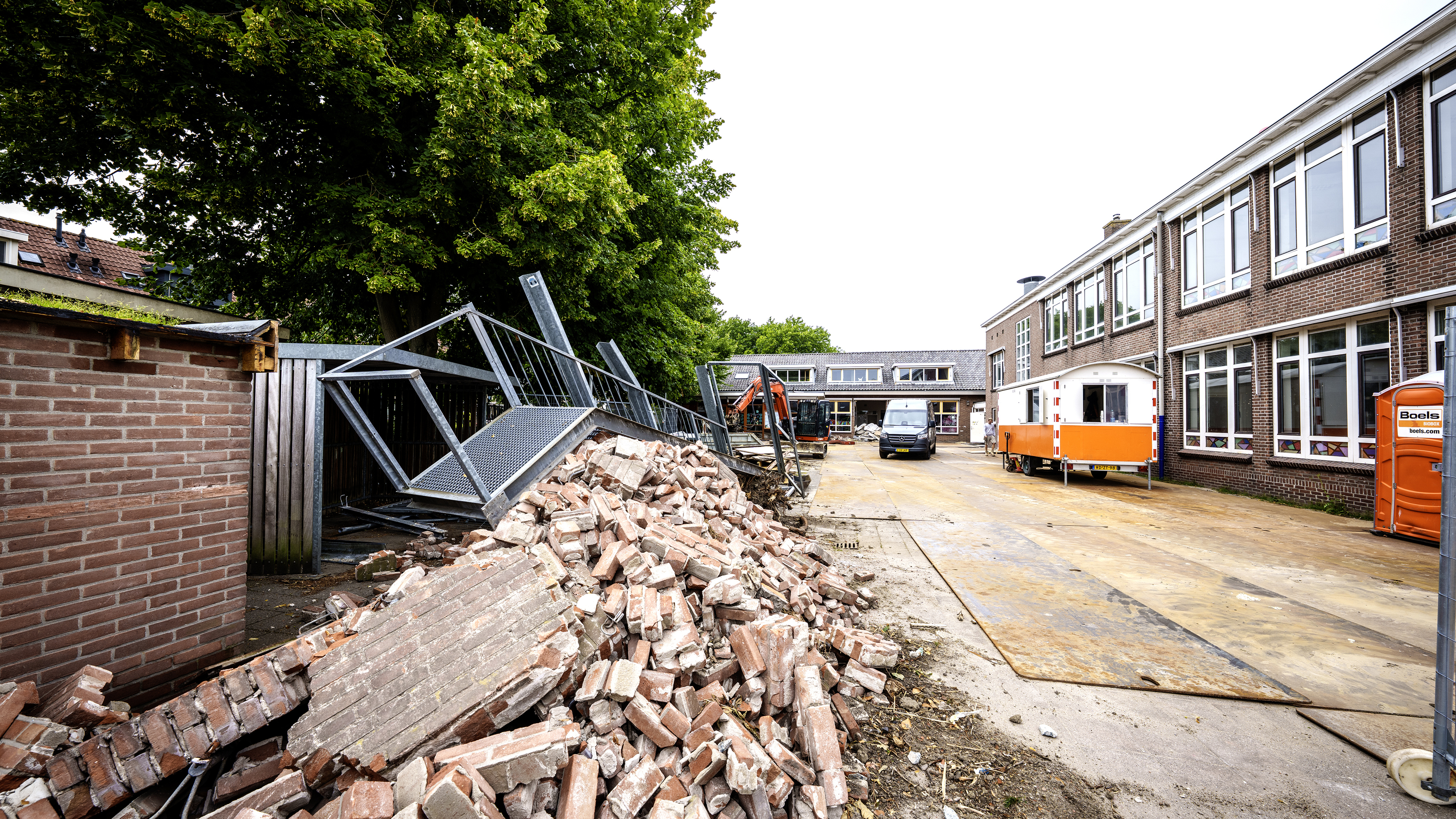 Sloop en nieuwbouw voor Oranje Nassauschool in Rijnsburg, maar klassiek hoofdgebouw blijft behouden