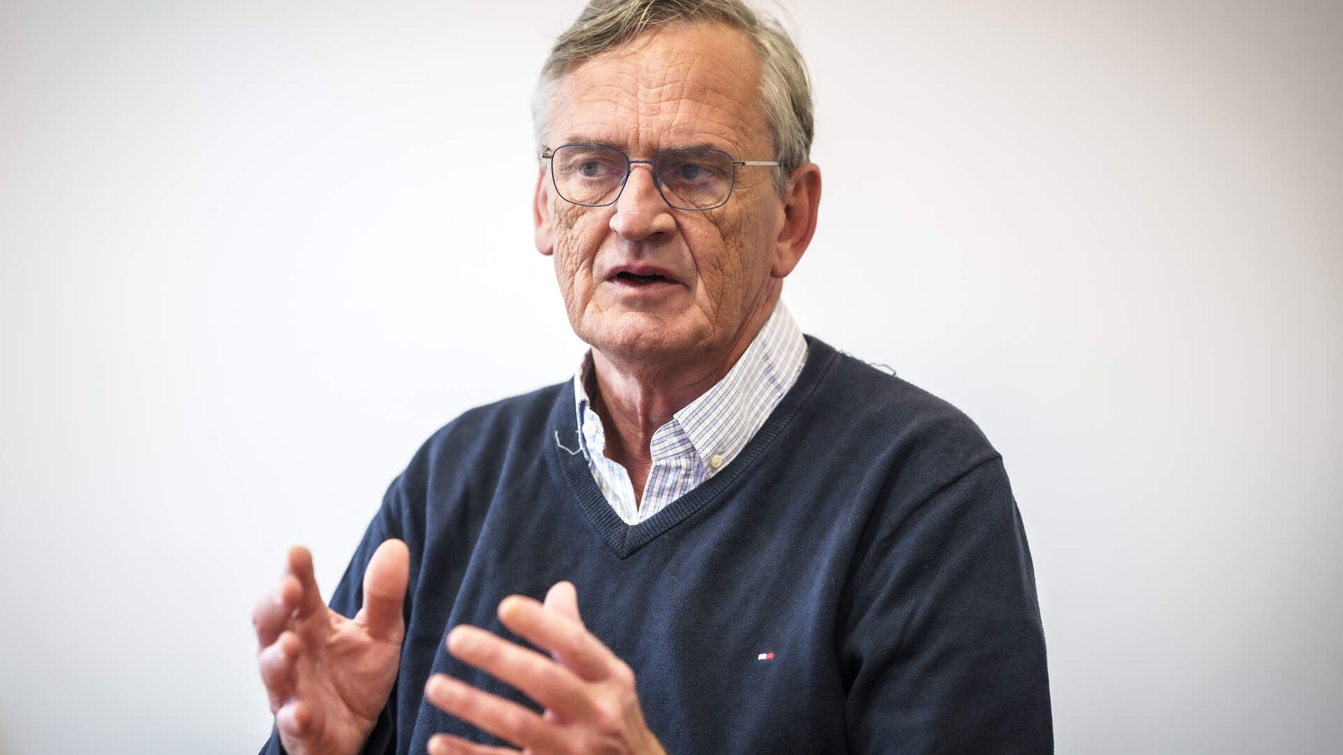 LUMC-bestuurder Martin Schalij in gesprek over de toekomst van het ziekenhuis. 