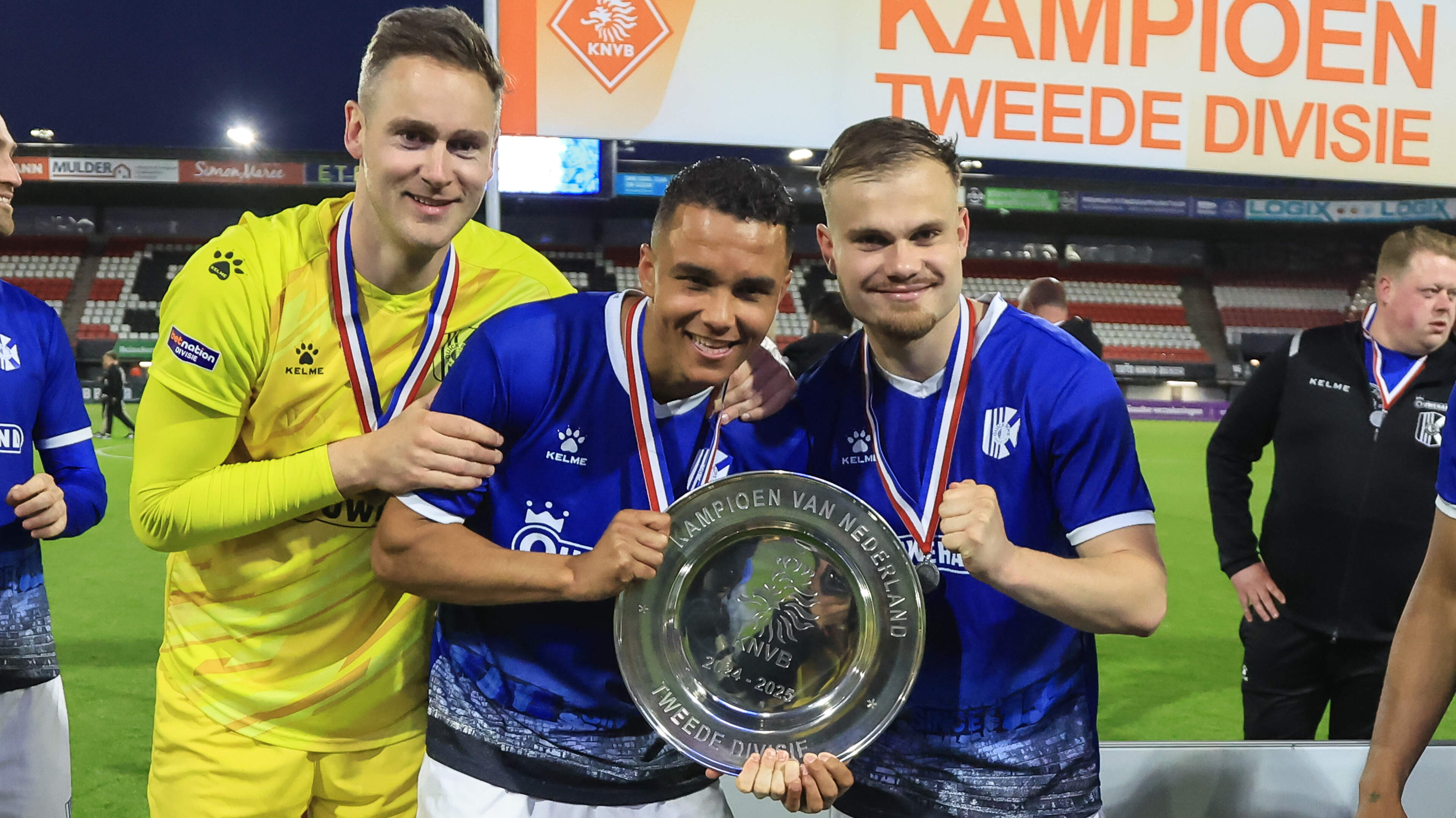 Quick Boys-routinier Ivailo Staal werd als F’je bij ’Klein Maar Dapper’ kampioen, maar daarna nooit 