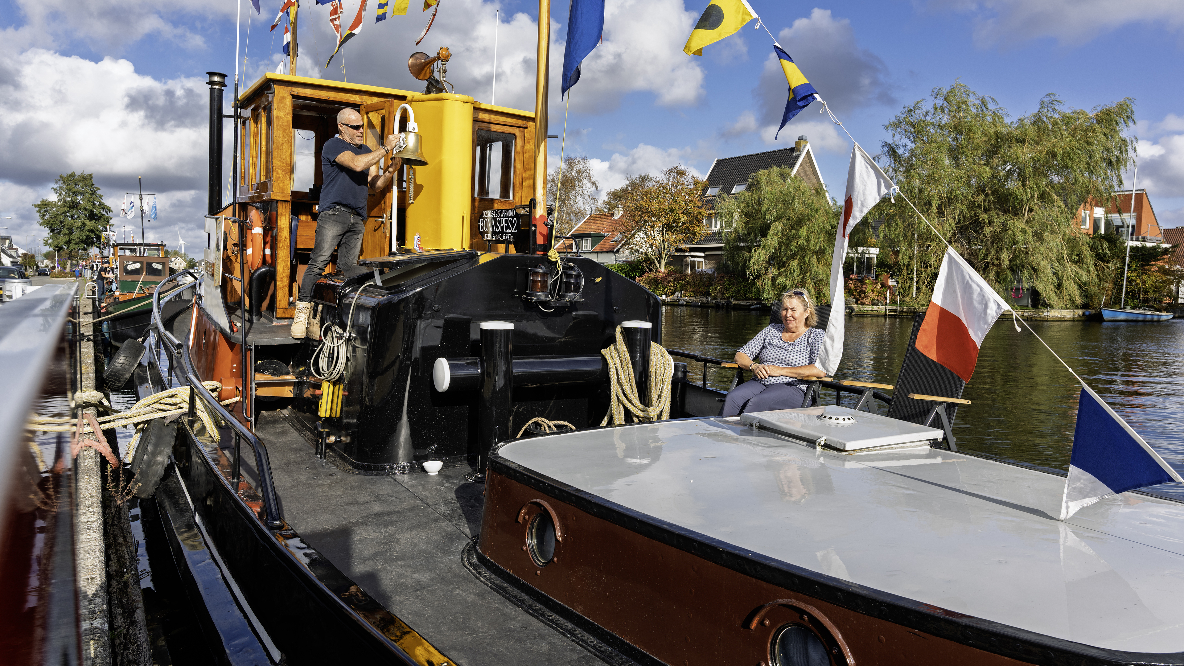 Bram (35) heeft al een mooie boot, nu nog een vriendin. 'Geen bankzittertje maar een dekzwabbertje.'