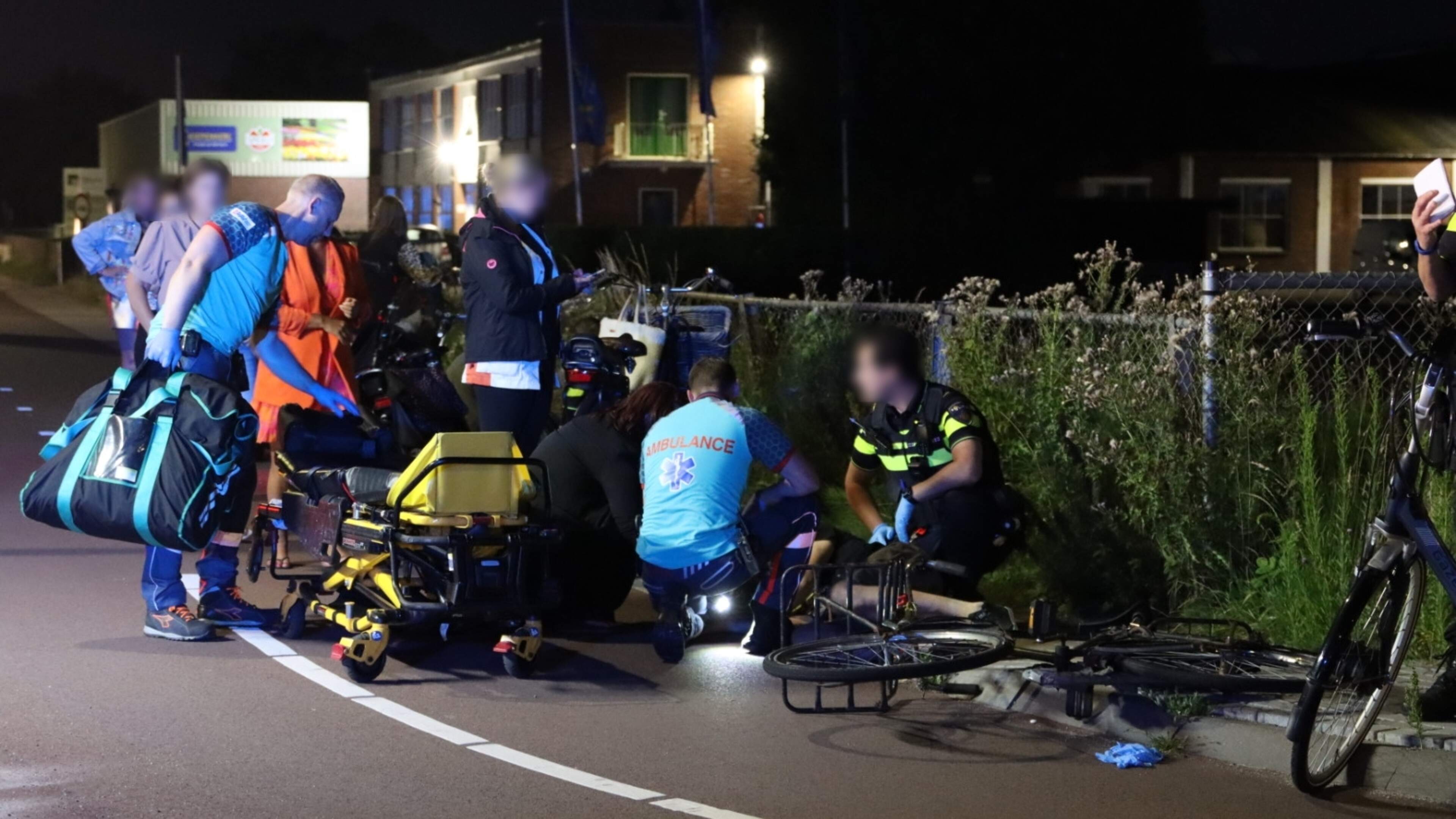 Fietser achtergelaten na ongeluk in Voorhout