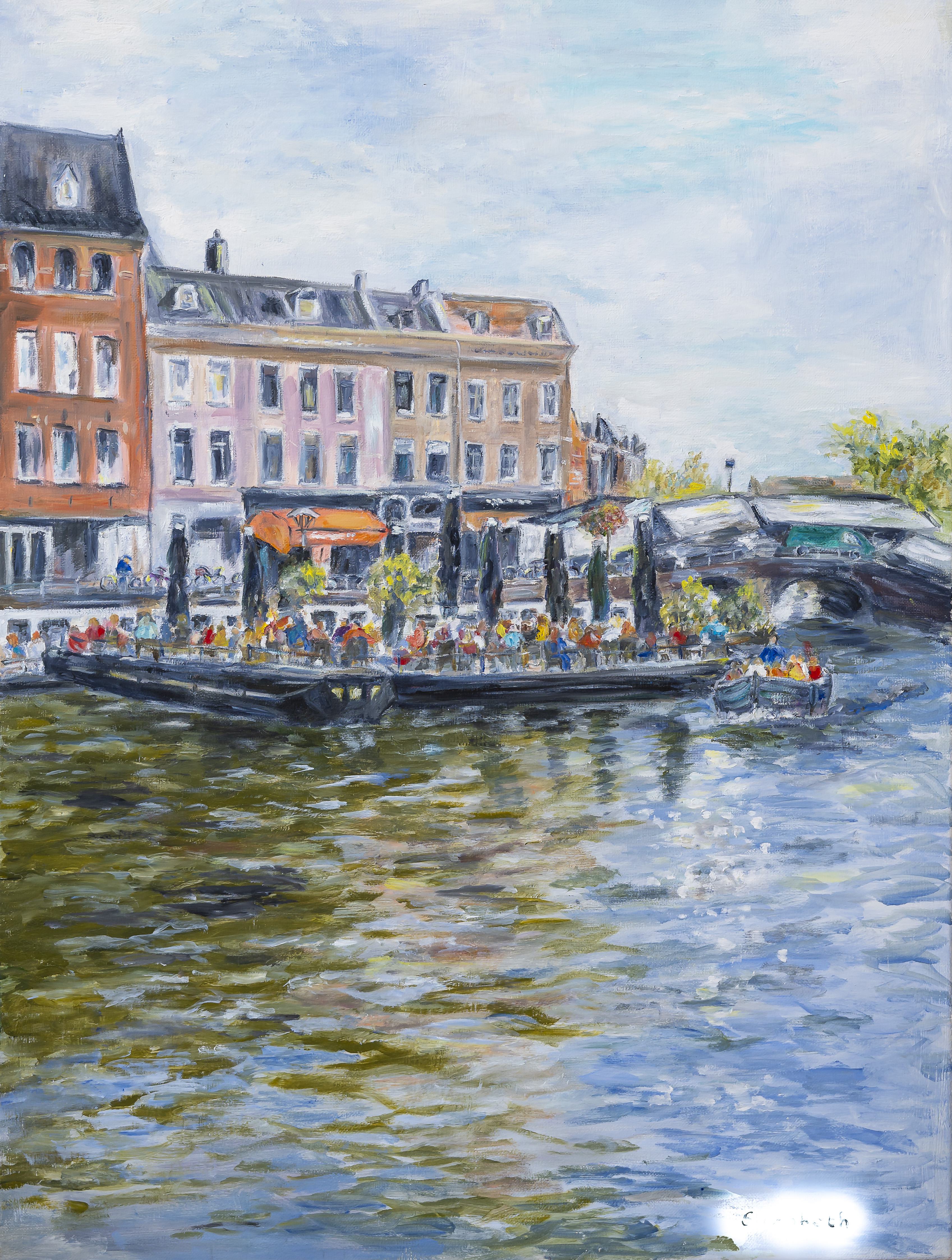 Kunst zonder naam te zien in het DUNA-atelier in Katwijk