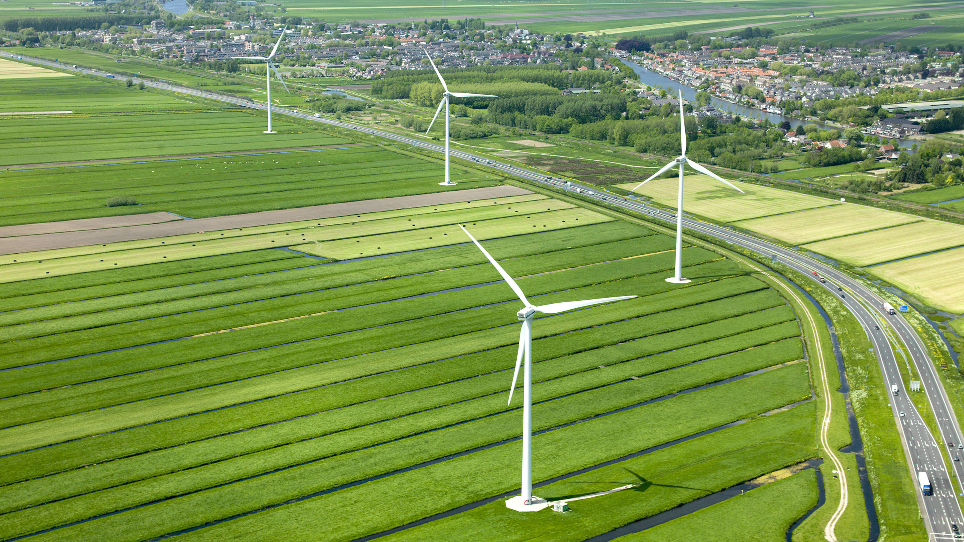 Zuid-Holland broedt op locaties met meer windmolens bij elkaar: Woubrugge en Langeraar houden de ade