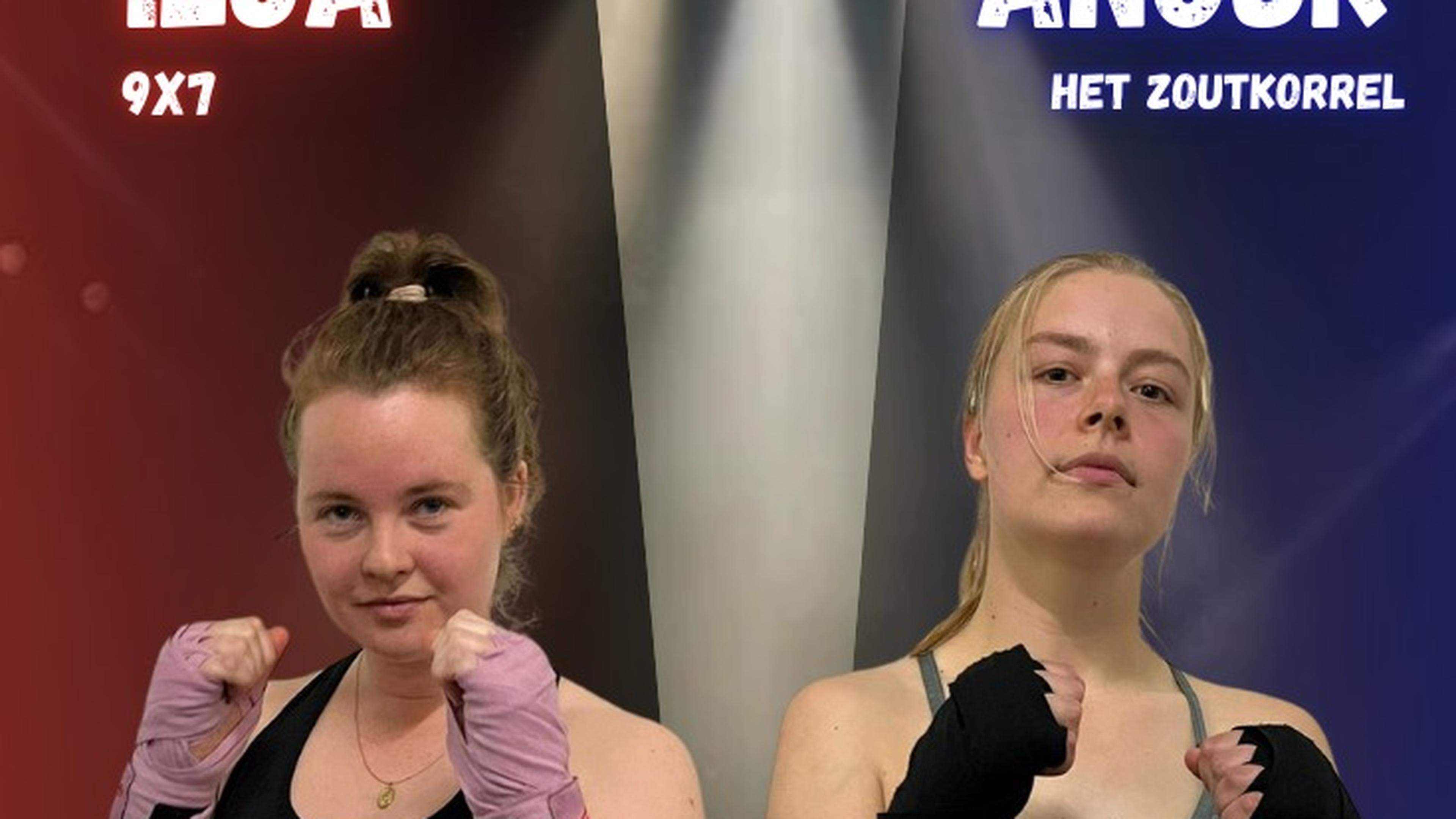 Leidse student Anouk klaar om te vechten op naderend kickboksgala: ’Nog nooit in mijn leven zo fit g