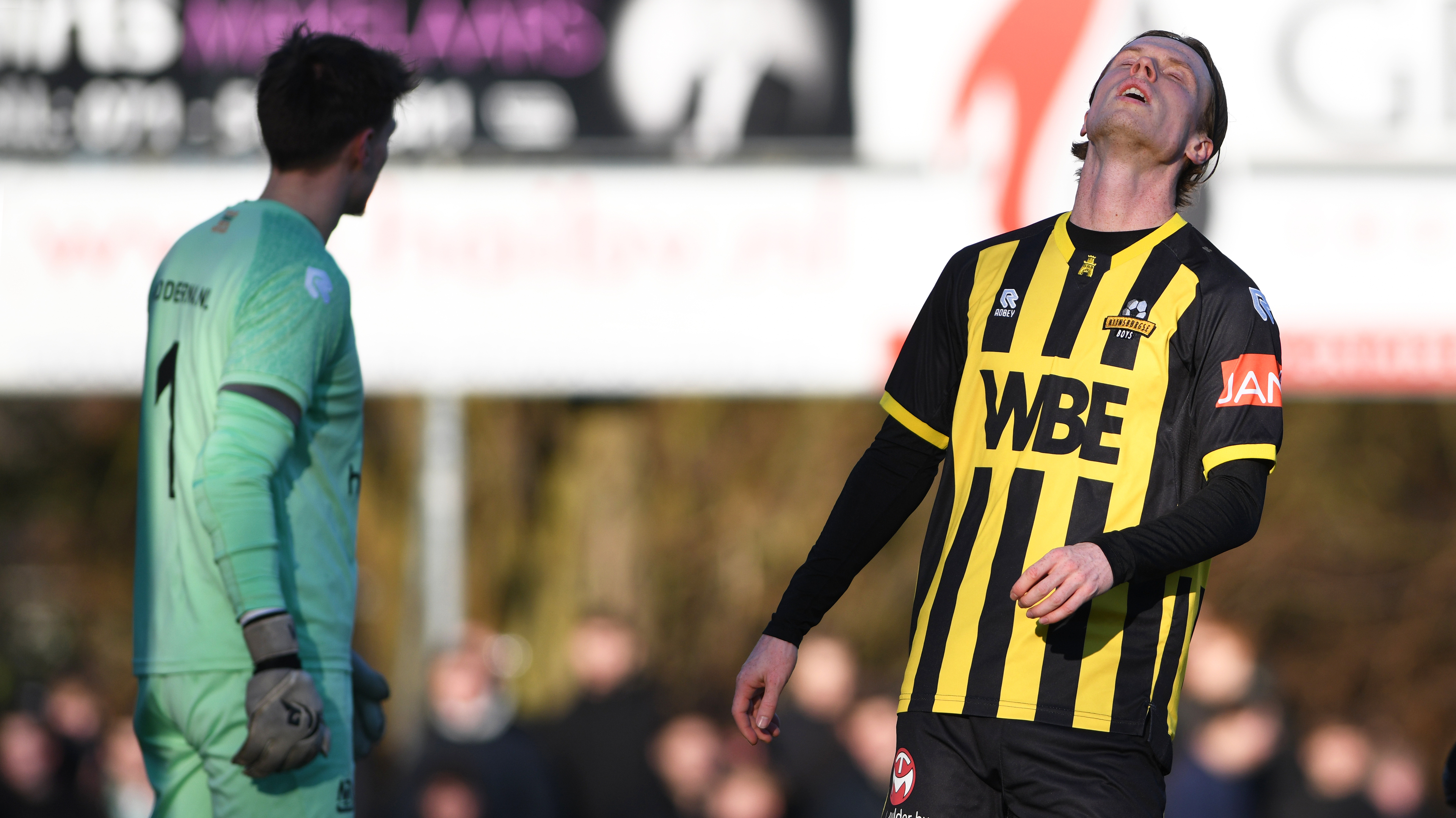 Rijnsburgse Boys laat opnieuw punten liggen en profiteert weer niet van verlies Quick Boys
