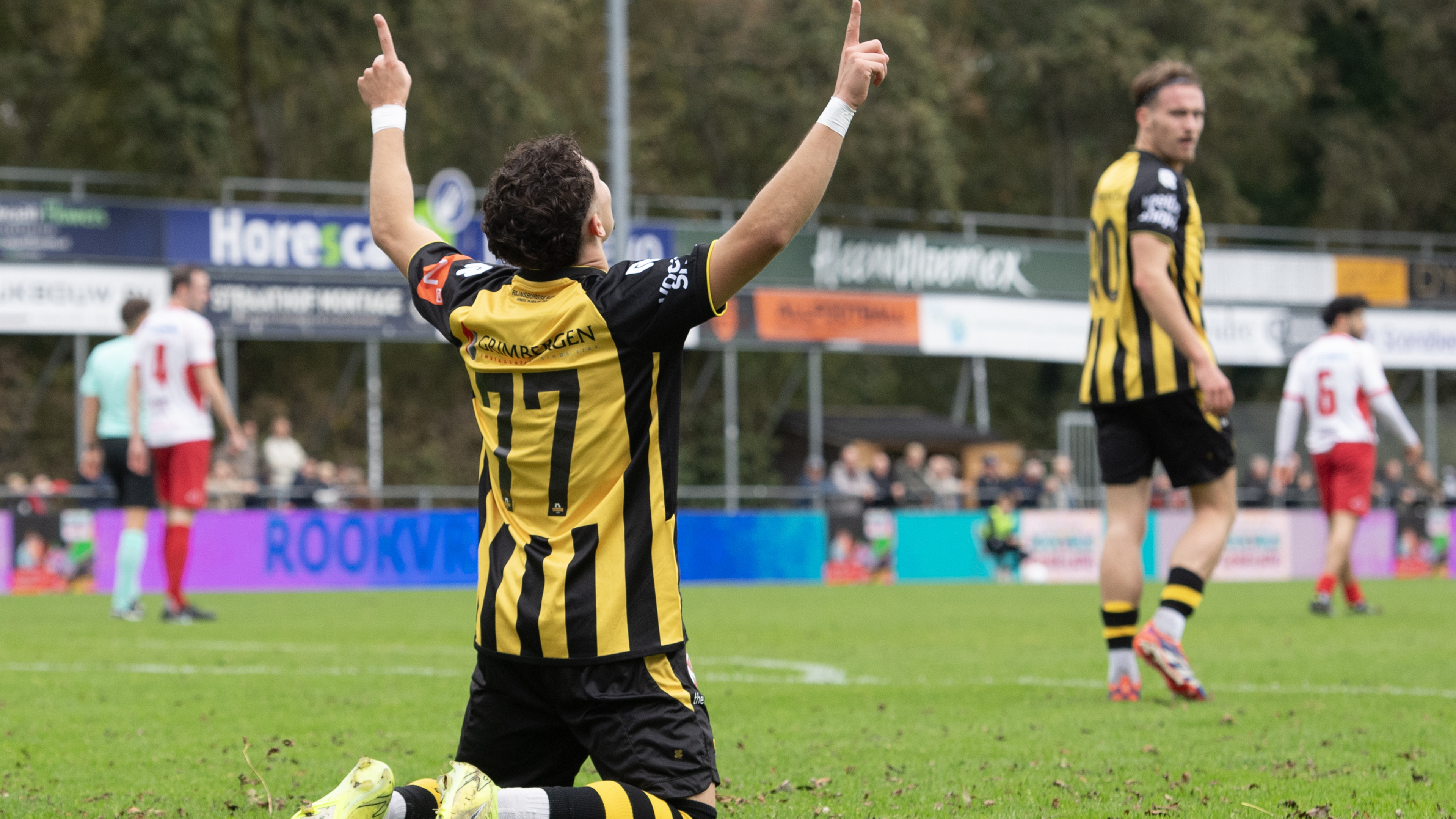 Rijnsburgse Boys is zo wisselvallig als herfstweer, maar aan het einde schijnt de zon: ’Goede dingen