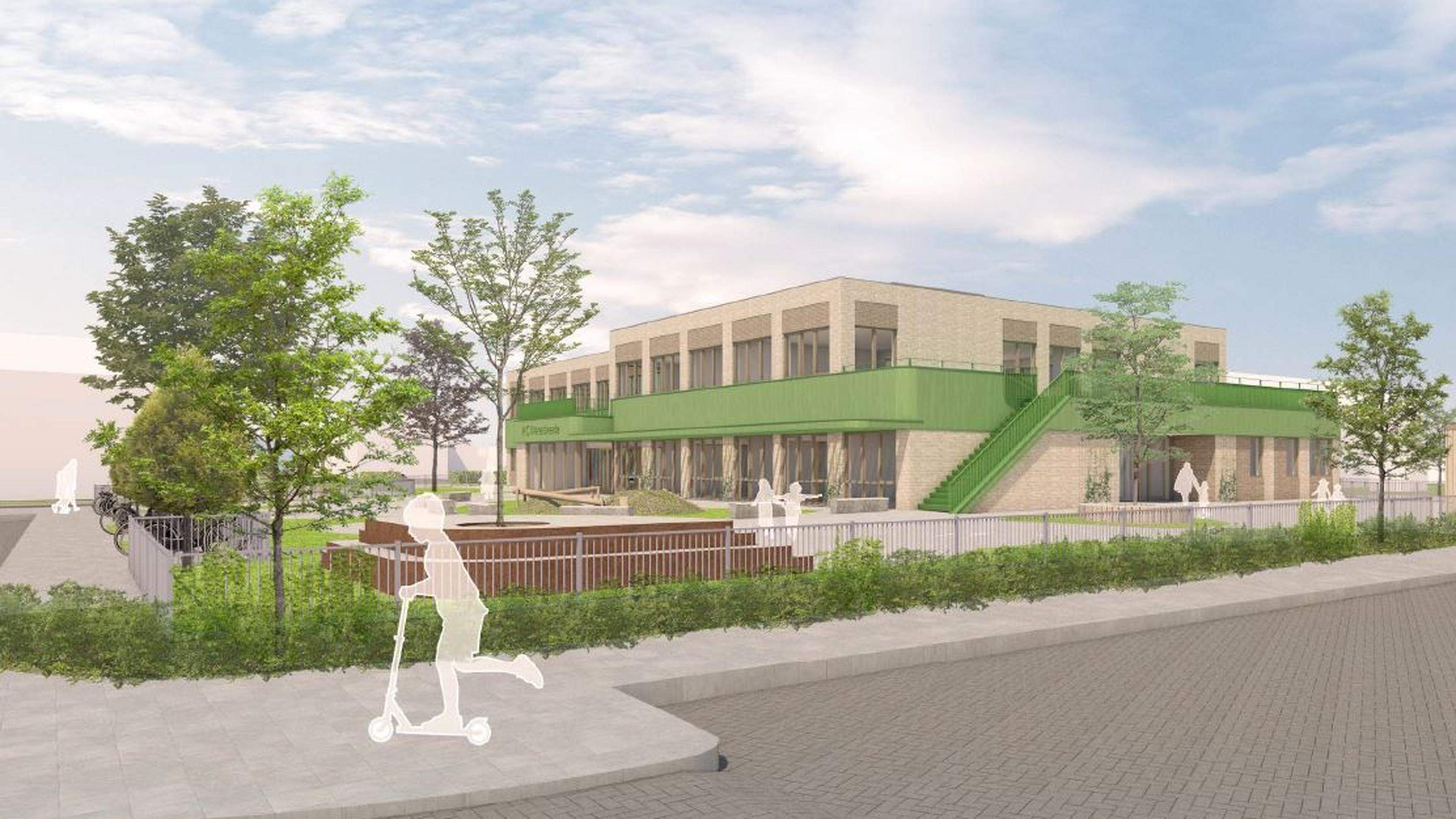 Nieuwbouw school Wereldweide in Woubrugge begint begin volgend jaar