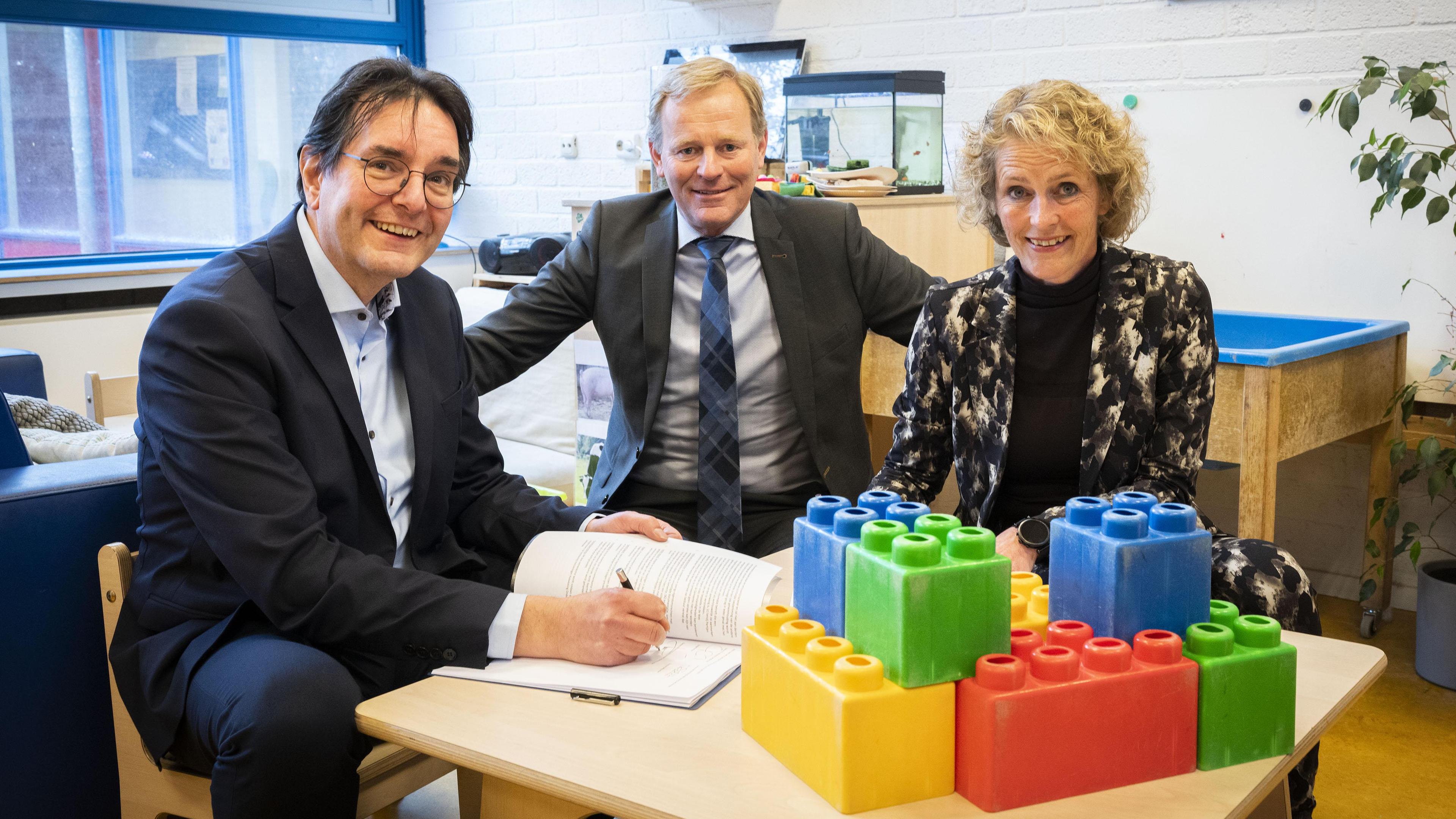 De bouw van de nieuwe Bernardusschool in Zoeterwoude Rijndijk kan beginnen