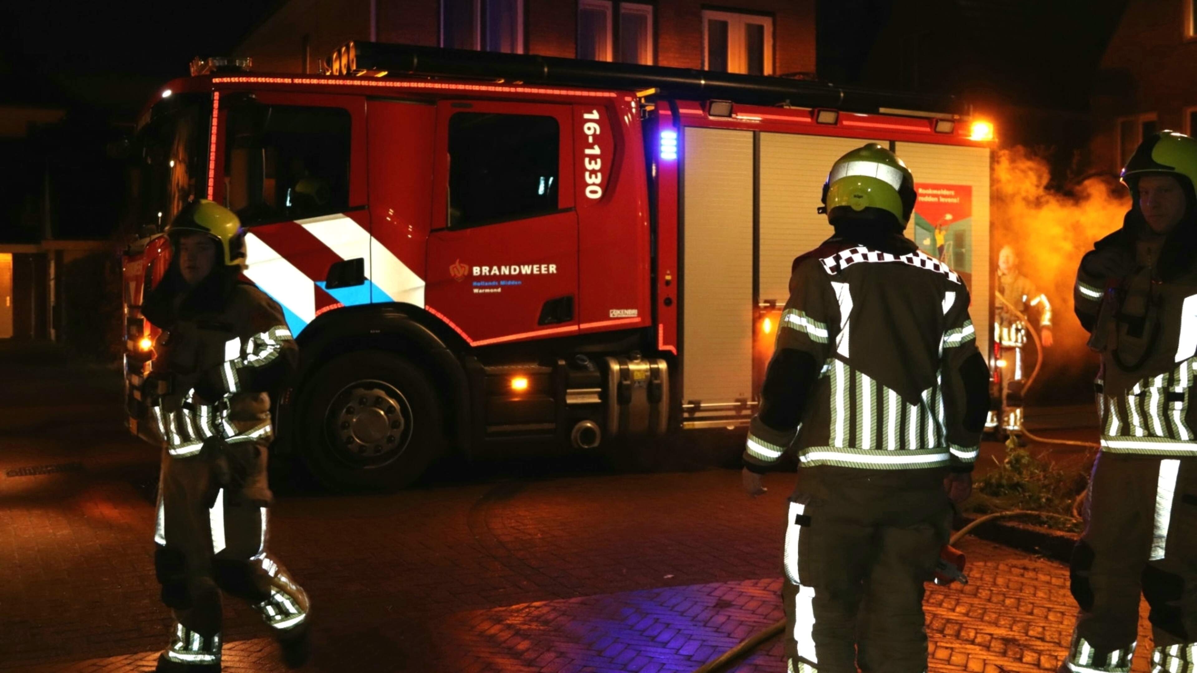 Meerdere brandjes in Warmond, daders niet gevonden
