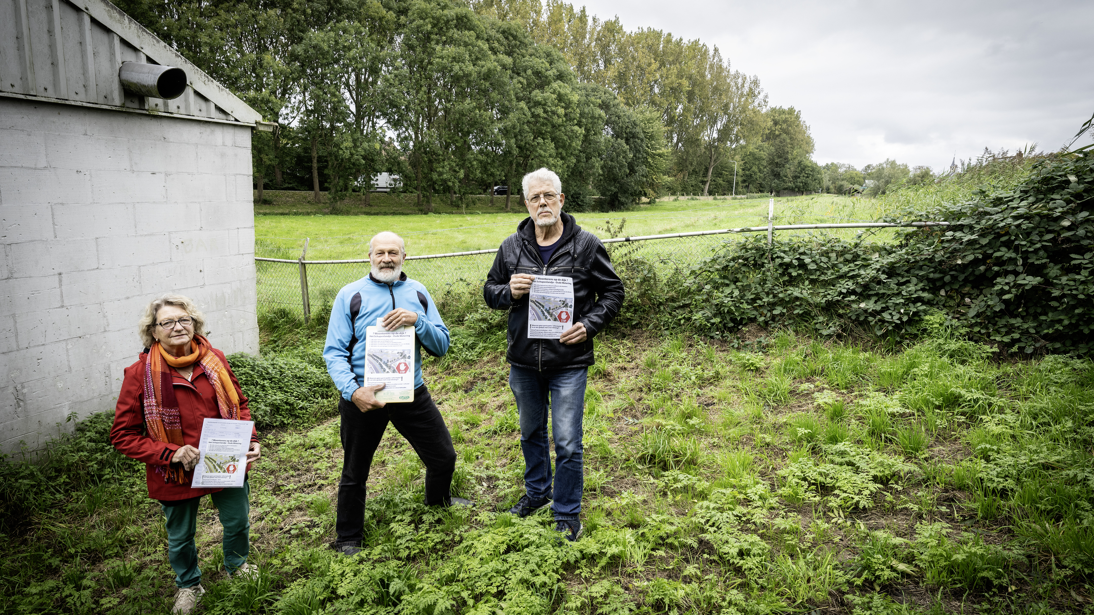 Clubs Oude Wetering blijven voorlopig naast het Schapenlandje zitten. ’Eindelijk druk van de ketel’