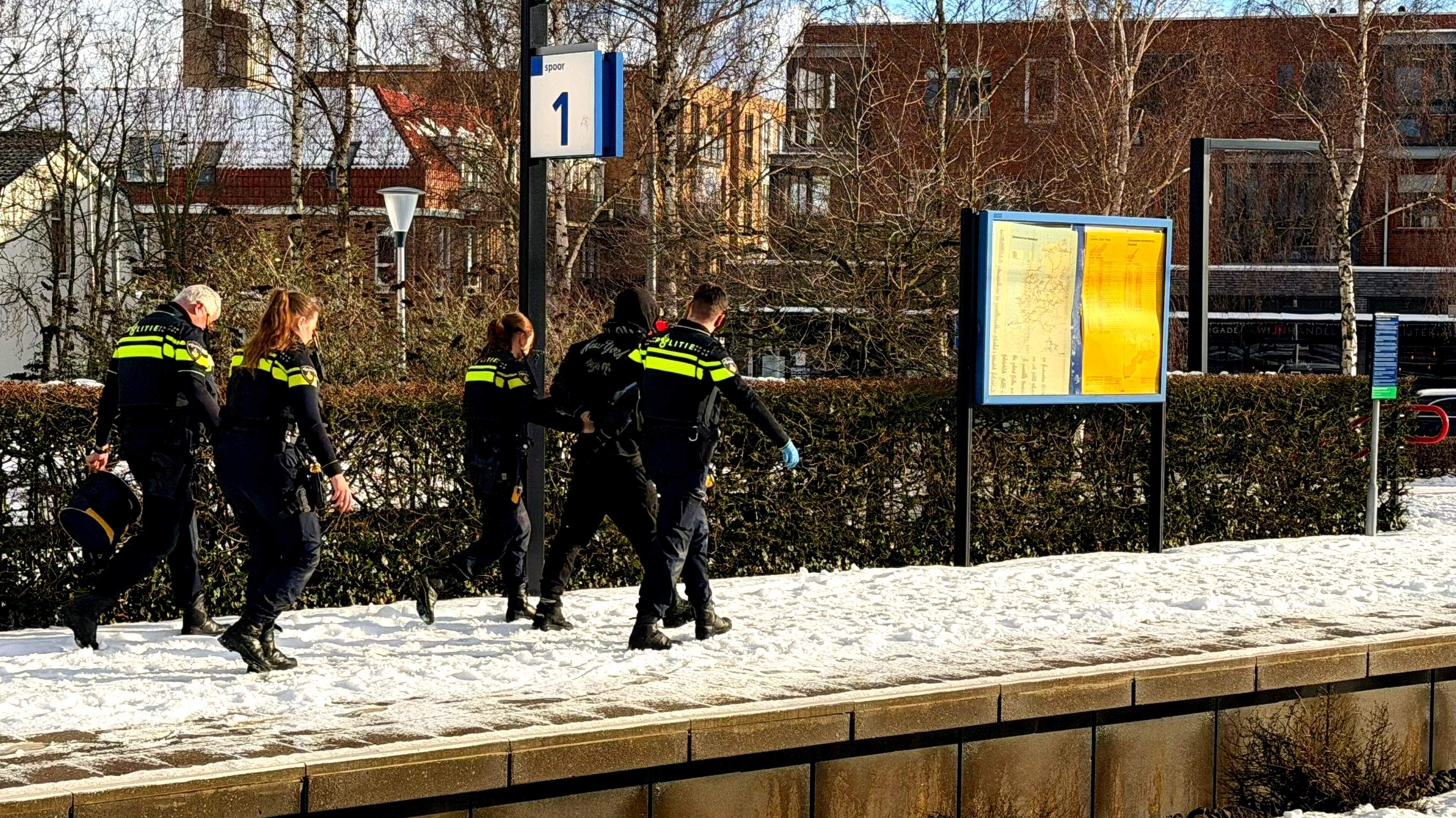 Winkeldief in de kraag gevat op station Voorhout