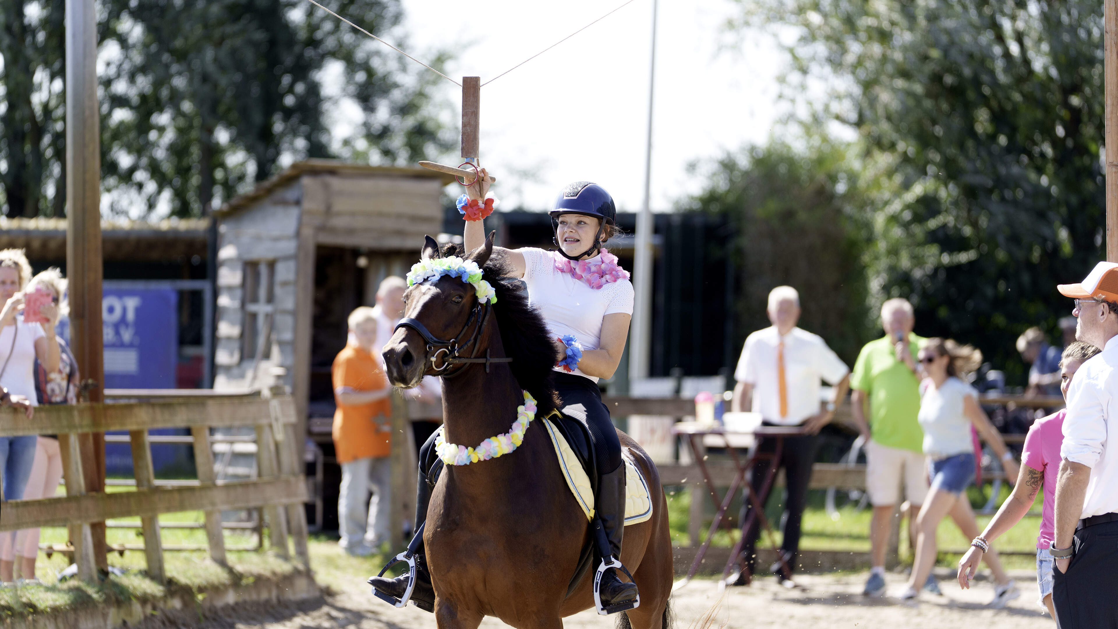 Voorhout viert haar najaarsfeesten, te beginnen met het traditionele ringsteken