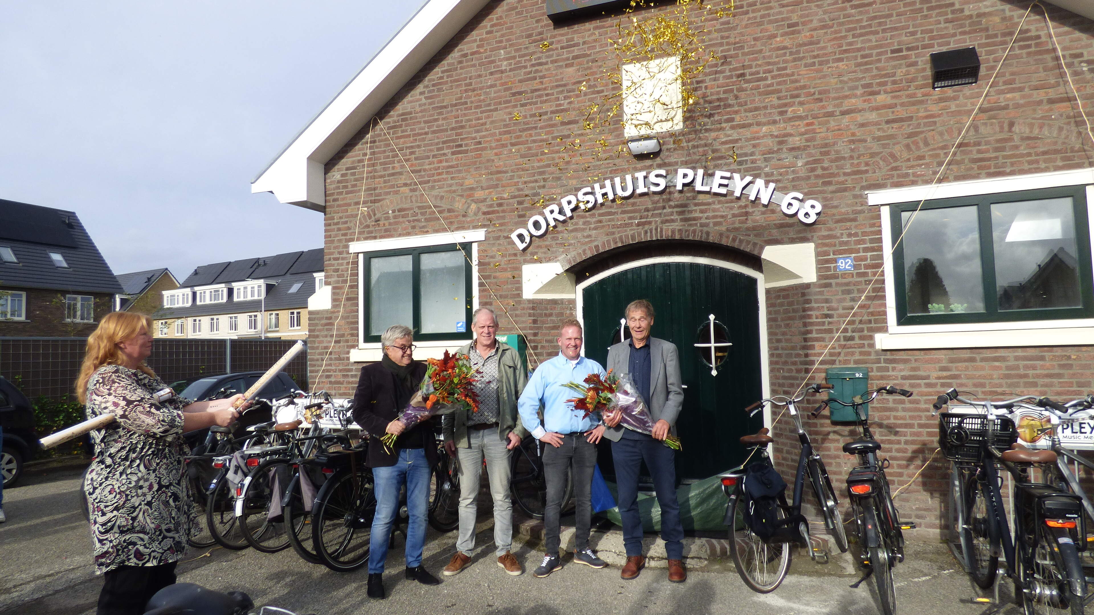 Grondig verbouwd dorpshuis Pleyn ‘68 in Hazerswoude kan er weer vijftig jaar tegenaan
